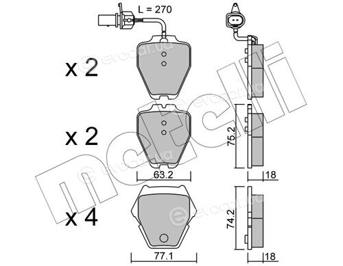 Metelli 22-0774-1