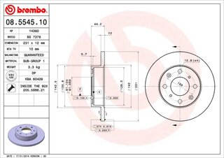 Brembo 08.5545.10