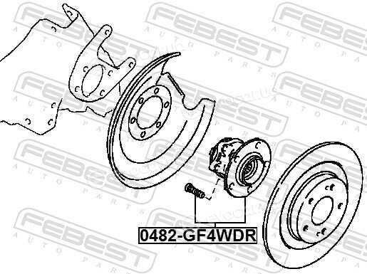 Febest 0482-GF4WDR