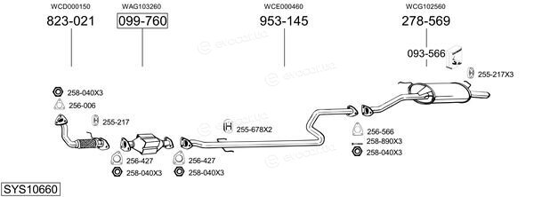 Bosal SYS10660