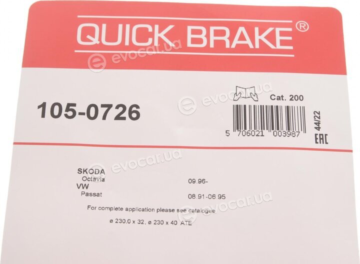 Kawe / Quick Brake 105-0726