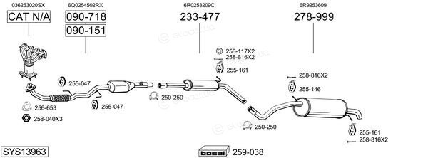 Bosal SYS13963