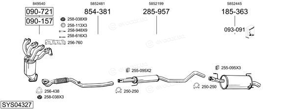 Bosal SYS04327