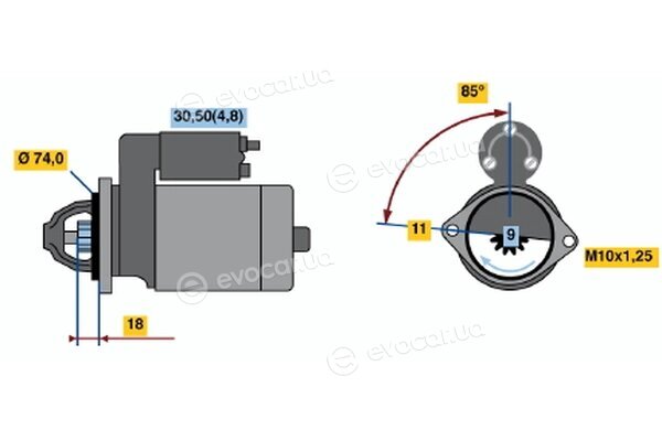 Bosch 0 001 107 433