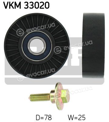 SKF VKM 33020