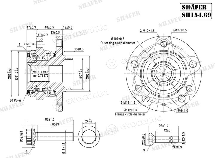 Shafer SH154.69K