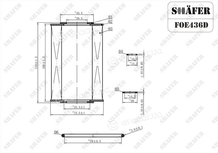 Shafer FOE436D