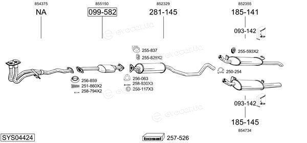 Bosal SYS04424