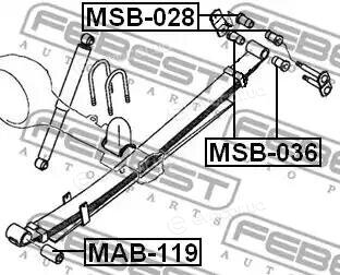 Febest MSB-036