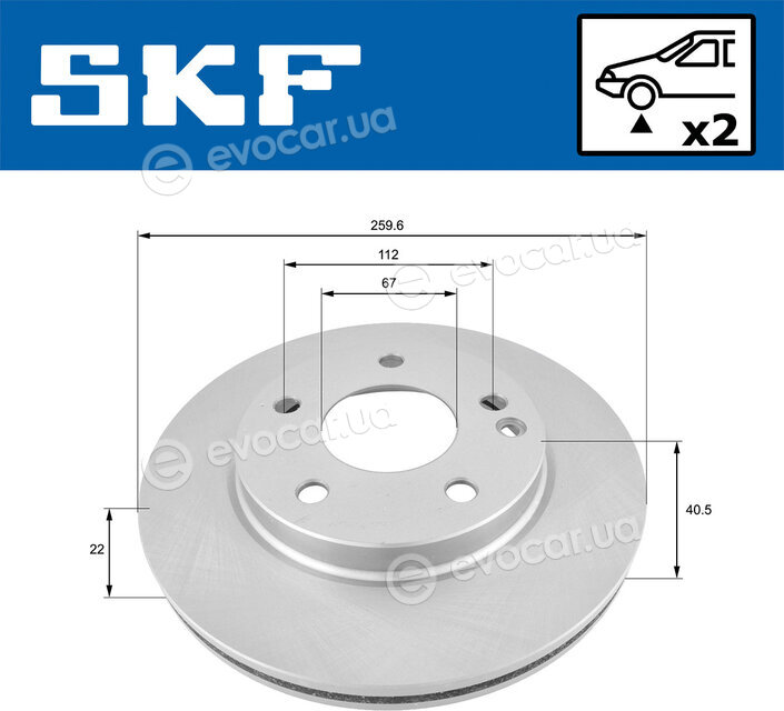 SKF VKBD 80119 V2
