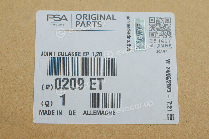 Mopar (PSA / FCA) 0209.ET