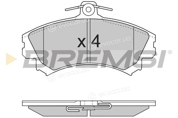 Bremsi BP2702