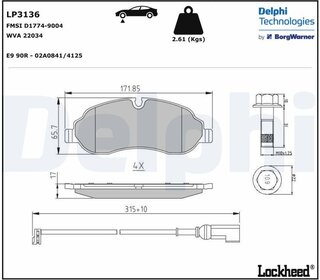 Delphi LP3136