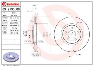 Brembo 09.9133.80
