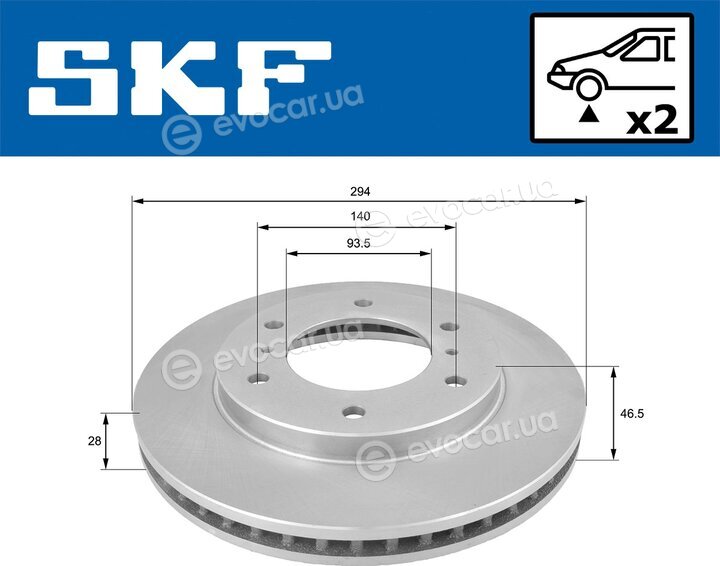 SKF VKBD 80340 V2