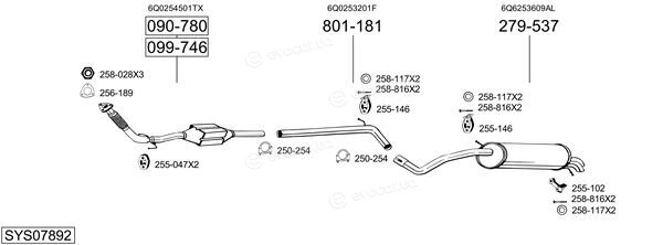 Bosal SYS07892