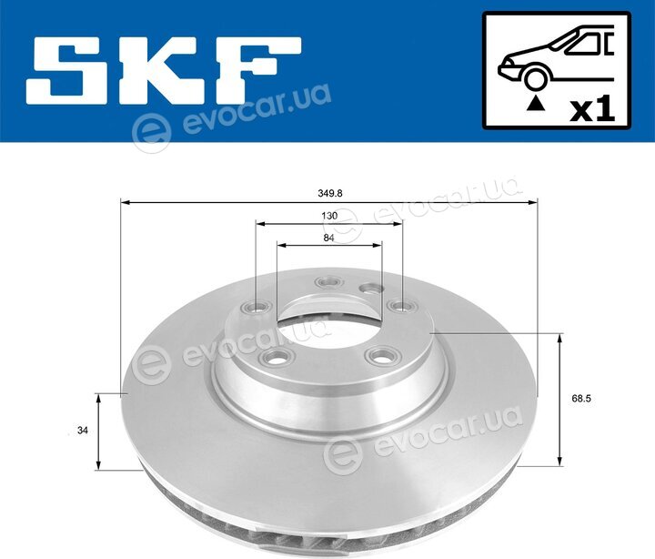 SKF VKBD 80284 V1
