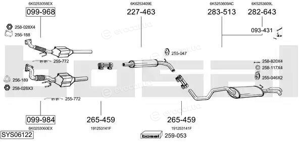 Bosal SYS06122