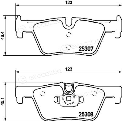 Hella Pagid 8DB 355 019-971