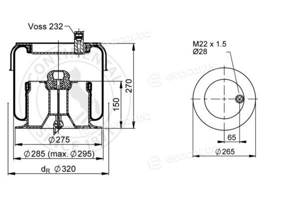 Continental SK 175-605 P02