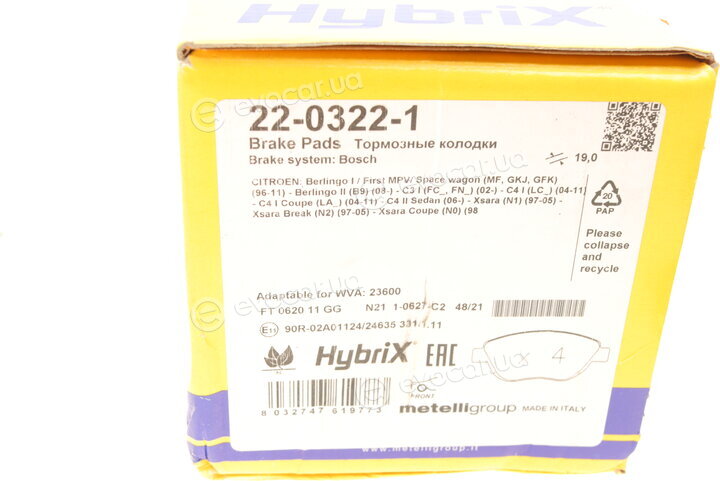 Metelli 22-0322-1