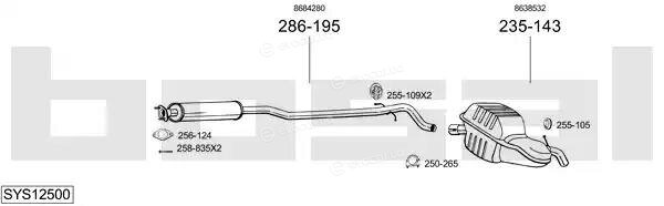 Bosal SYS12500