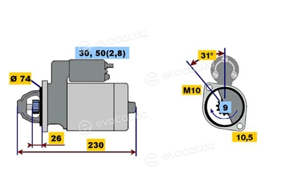 Bosch 0 001 108 206