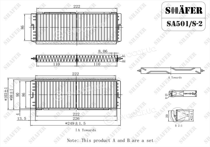 Shafer SA501S