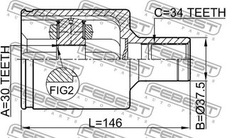 Febest 1611-210LH