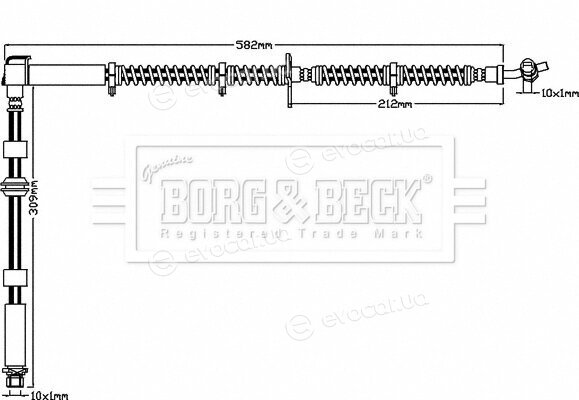 Borg & Beck BBH8017