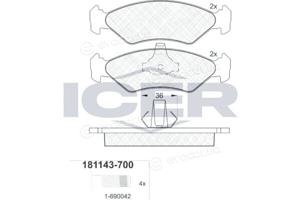 Icer 181143-700