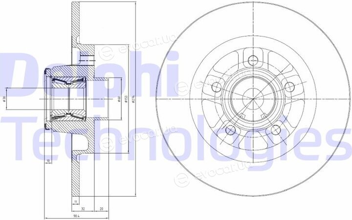 Delphi BG9113RSC