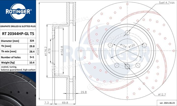 Rotinger RT 20344HP-GL T5