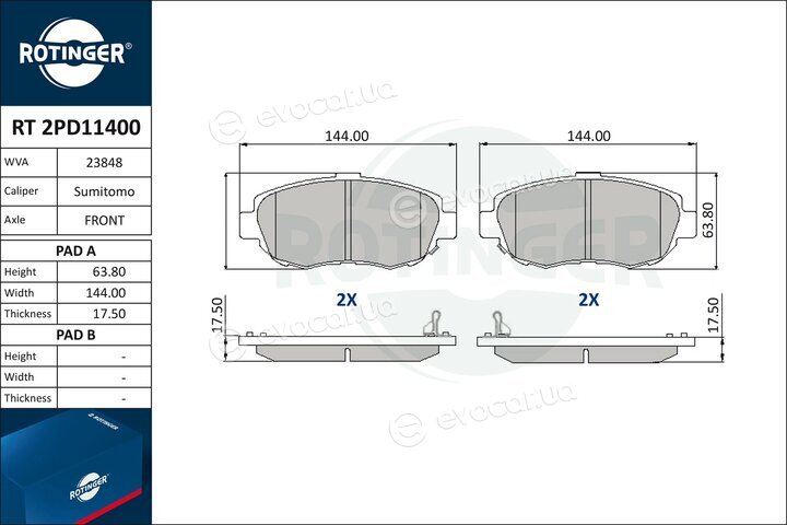 Rotinger RT 2PD11400