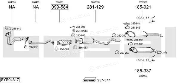 Bosal SYS04317