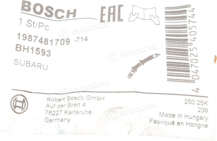 Bosch 1 987 481 709
