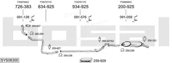 Bosal SYS08300