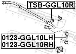 Febest 0123-GGL10RH
