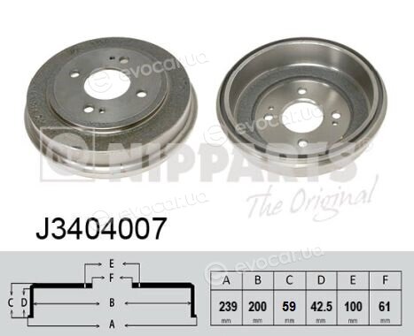 Nipparts J3404007
