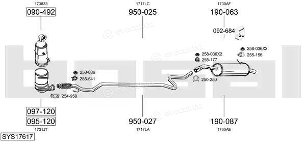 Bosal SYS17617