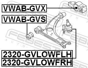 Febest VWAB-GVX