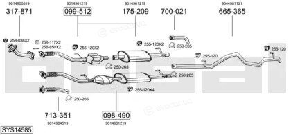 Bosal SYS14585