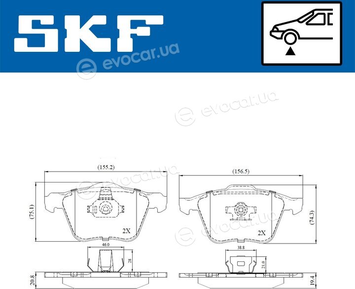 SKF VKBP 80455