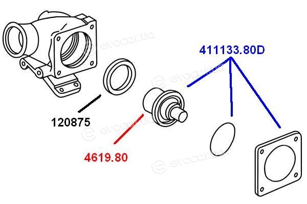 Wahler / BorgWarner 411133.80D