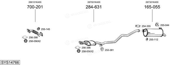 Bosal SYS14766