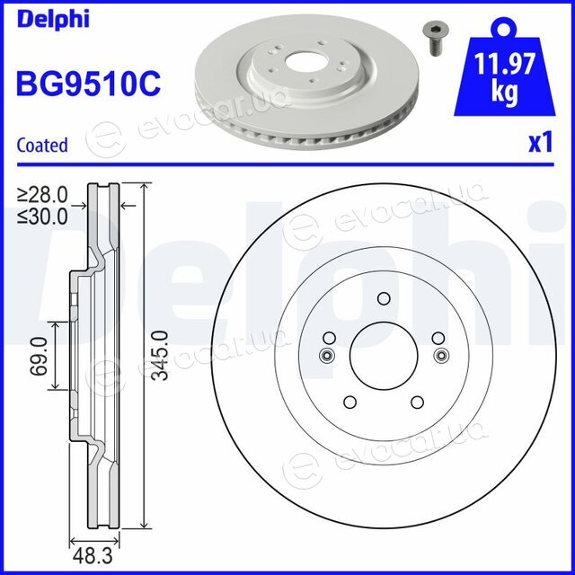 Delphi BG9510C
