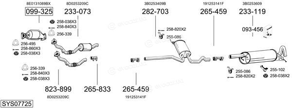 Bosal SYS07725