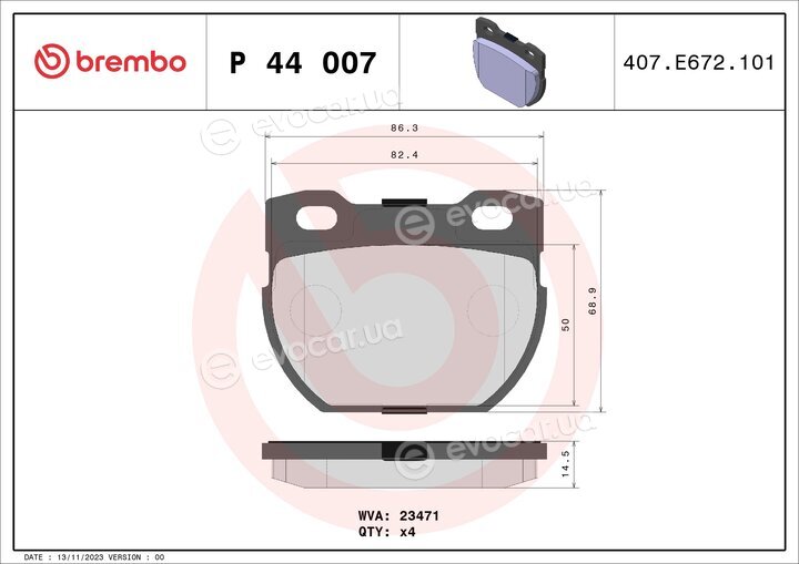 Brembo P 44 007