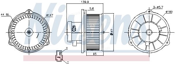 Nissens 87160