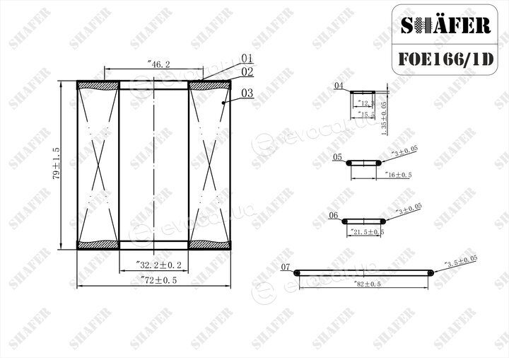 Shafer FOE1661D